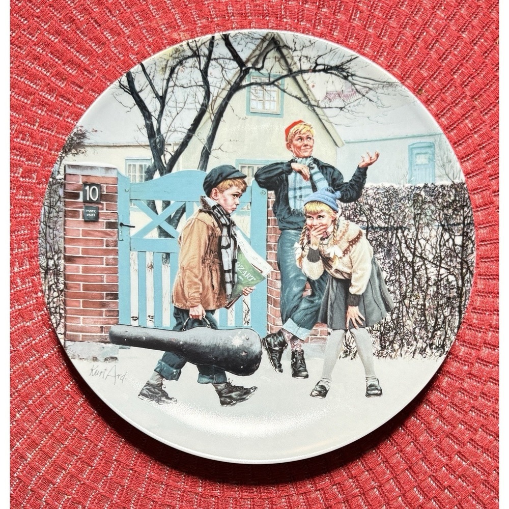 Kurt Ard Copenhagen‎ Lim. Ed Plate Bing & Gondahl 1984 L "Kunstens Trange vej"